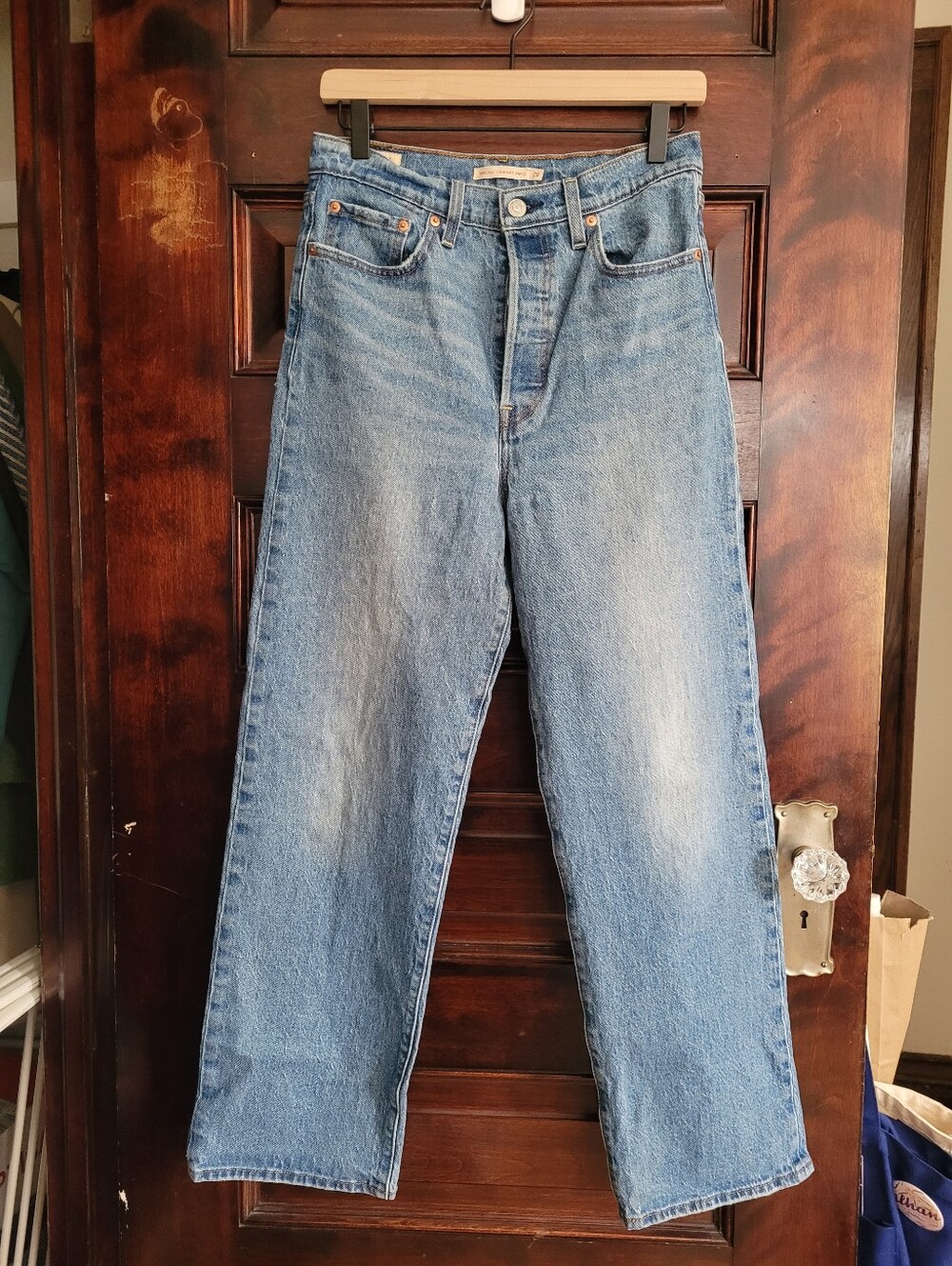 Levi's Ribcage Straight Ankle Jeans